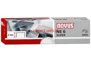 ZSZYWKI NOVUS NE6 SUPER x 5000 do zszywacza elektrycznego