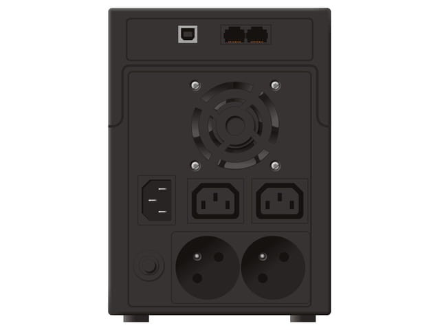 UPS POWERWALKER LINE-INTERACTIVE 2200VA 2X 230V PL + 2X IEC OUT, RJ11/RJ45 IN/OUT, USB-1151256