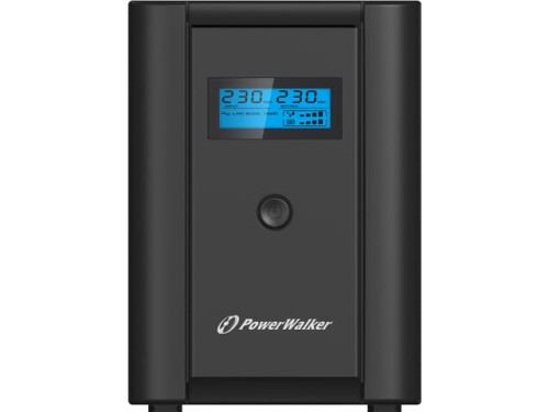 UPS POWERWALKER LINE-INTERACTIVE 1200VA 2X 230V PL + 2X IEC OUT, RJ11/RJ45 IN/OUT, USB, LCD-1151187