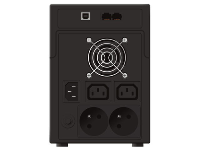 UPS POWERWALKER LINE-INTERACTIVE 1200VA 2X 230V PL + 2X IEC OUT, RJ11/RJ45 IN/OUT, USB-1151185