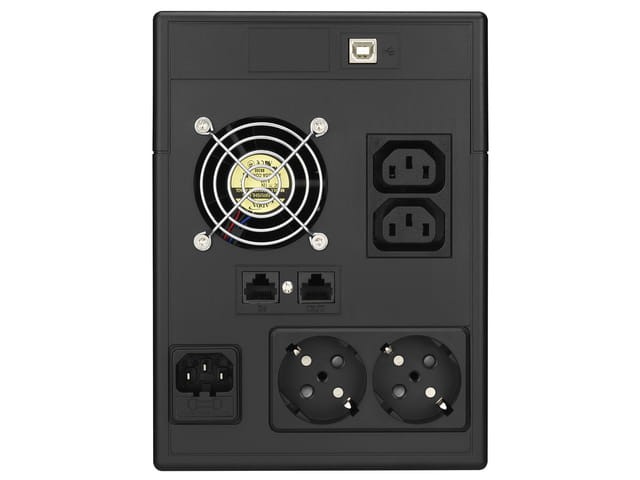 UPS POWERWALKER LINE-INTERACTIVE 2000VA 2X SCHUKO + 2XIEC OUT, RJ11/RJ45 IN/OUT, USB, LCD-1151240