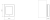 9155021 - Płyta czołowa do montażu natynkowego dla 1 modułu - wymiary.png