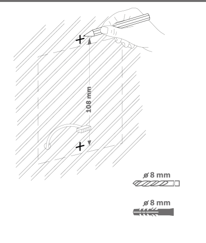 9155021 - Płyta czołowa do montażu natynkowego dla 1 modułu - wymiarowanie.png