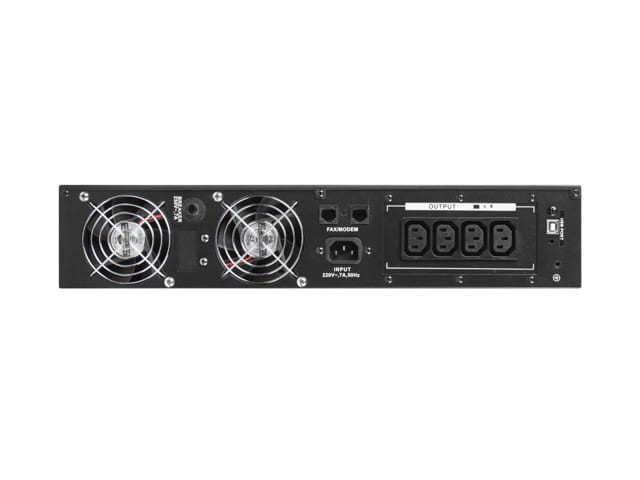 UPS RACK 19" ARMAC PURE SINE WAVE LINE-INTERACTIVE 1000VA LCD 4X 230V IEC METALOWA OBUDOWA-1019727