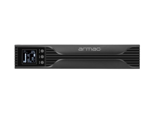 UPS RACK 19" ARMAC PURE SINE WAVE LINE-INTERACTIVE 1000VA LCD 4X 230V IEC METALOWA OBUDOWA-1019729