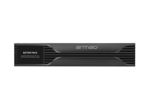 BATTERY PACK RACK 19" DLA UPS ARMAC SERII RACK PSW 4 AKUMULATORY 12V/9AH METALOWA OBUDOWA-1134387