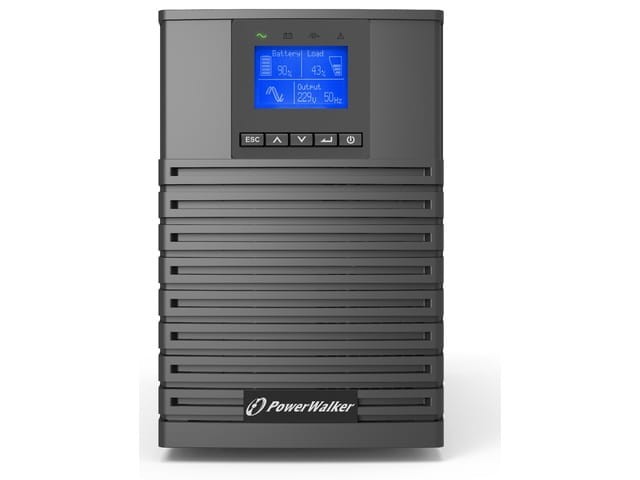 UPS POWERWALKER ON-LINE 1/1 FAZY 1500VA ICT IOT PF1 USB/RS-232, 4X IEC C13, C14 EPO, WOLNOSTOJĄCY-1193931