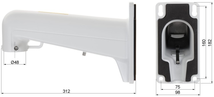 KAMERA IP SZYBKOOBROTOWA ZEWNĘTRZNA DS-2DE7A232IW-AEB(T5) ACUSENSE - 1080p 4.8... 153mm Hikvision-1209939