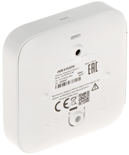 BEZPRZEWODOWA CZUJKA TEMPERATURY AX PRO DS-PDTPH-E-WE Hikvision-1213735