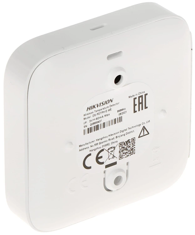BEZPRZEWODOWA CZUJKA TEMPERATURY AX PRO DS-PDTPH-E-WE Hikvision-1213735