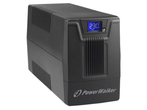 UPS POWERWALKER LINE-INTERACTIVE 600VA SCL 2X PL 230V, RJ11/45 IN/OUT, USB, LCD-1151319
