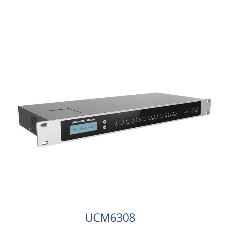 IP PBX UCM6308 (8x FXO, 8x FXS, 450 jednoczesnych połączeń, 3000 SIP users)-1191019