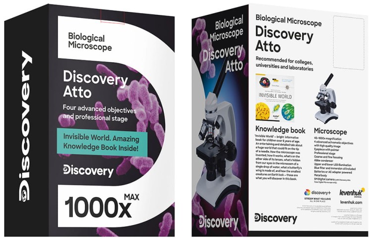 (PL) Mikroskop Discovery Atto Polar z książką-1430133