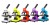 (PL) Mikroskop Levenhuk Rainbow 2L Orange\Pomarańcza-1438898