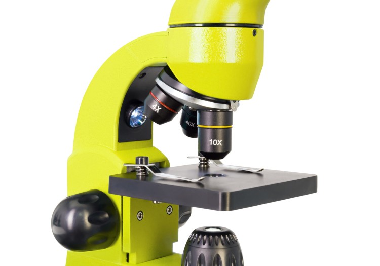 (PL) Mikroskop Levenhuk Rainbow 50L Lime\Limonka-1439060