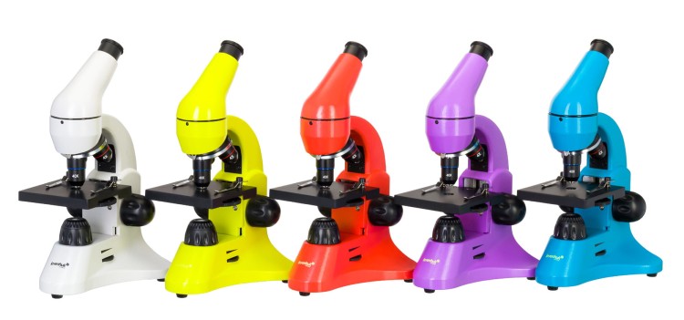 (PL) Mikroskop Levenhuk Rainbow 50L PLUS Lime\Limonka-1439173