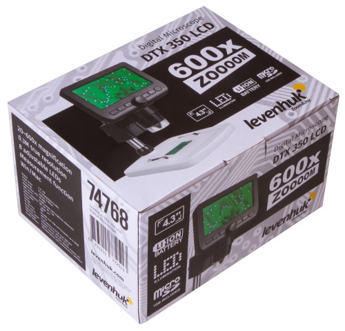 Mikroskop cyfrowy Levenhuk DTX 350 LCD-1439586