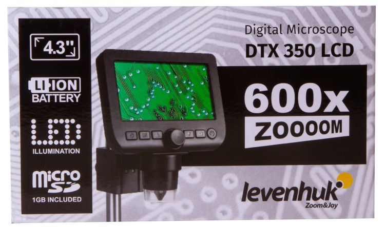 Mikroskop cyfrowy Levenhuk DTX 350 LCD-1439588