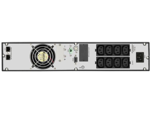 UPS RACK POWERWALKER VFI 1500 RMG PF1 ON-LINE 1500VA 8X IEC C13 USB-B RS-232 LCD 2U-1151730