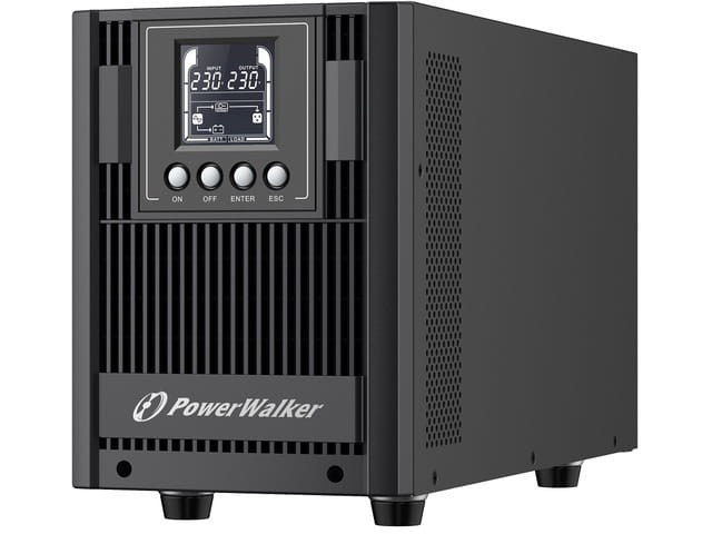 UPS POWERWALKER VFI 2000 AT FR ON-LINE 2000VA 4X 230V PL USB-B RS-232 LCD TOWER EPO-1151514