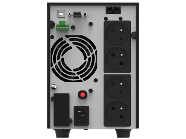 UPS POWERWALKER VFI 2000 AT FR ON-LINE 2000VA 4X 230V PL USB-B RS-232 LCD TOWER EPO-1151515