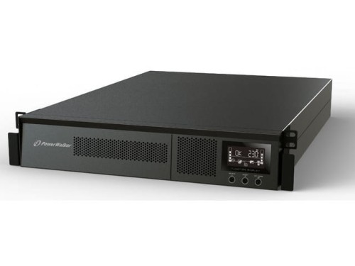 UPS RACK POWERWALKER VFI 3000 RMG PF1 ON-LINE 3000VA 8X IEC C13 USB-B RS-232 LCD 2U-1151783
