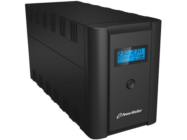 UPS POWERWALKER VI 1200 SHL LINE-INTERACTIVE 1200VA 2X SCHUKO 2X IEC C13 USB-B LCD-1151199