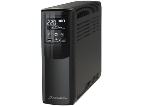 UPS POWERWALKER VI 600 CSW FR LINE-INTERACTIVE 600VA 4X 230V PL USB-B 2X USB ŁADOWARKA-1151439