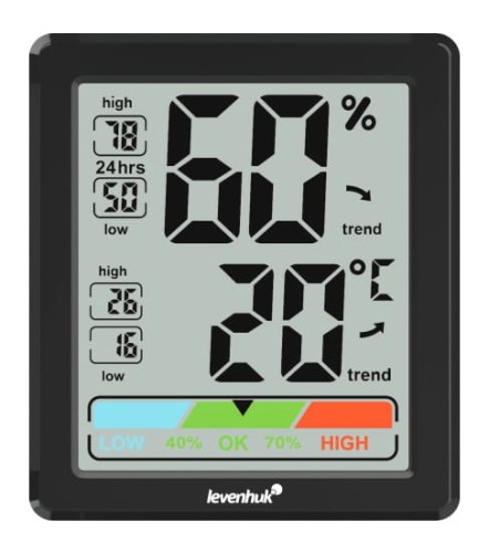 Termohigrometr Levenhuk Wezzer BASE L20-1452779