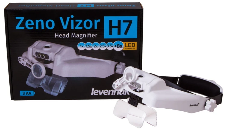 Lupa nagłowna Levenhuk Zeno Vizor H7-1467916