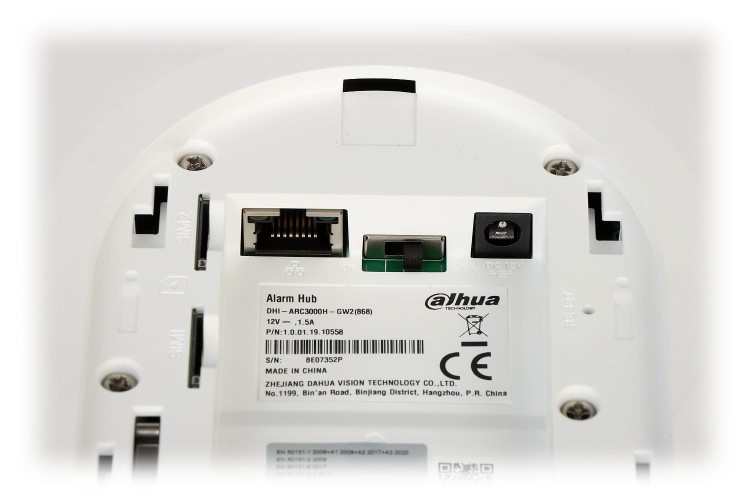 BEZPRZEWODOWA CENTRALA ALARMOWA ARC3000H-GW2(868) DAHUA-1362216