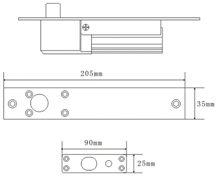 RYGIEL ELEKTROMAGNETYCZNY ASF802 REWERSYJNY DAHUA-1335317