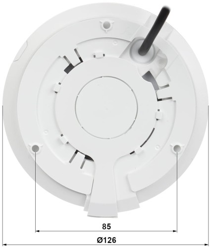 KAMERA AHD, HD-CVI, HD-TVI, PAL HAC-EW2501-0140B - 5Mpx 1.4mm - Fish Eye DAHUA-1339542