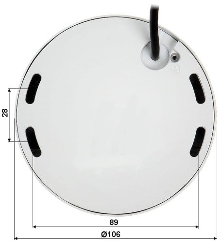 KAMERA WANDALOODPORNA AHD, HD-CVI, HD-TVI, PAL HAC-HDBW2241F-A-0280B-S2-DIP - 1080p 2.8mm DAHUA-1320128
