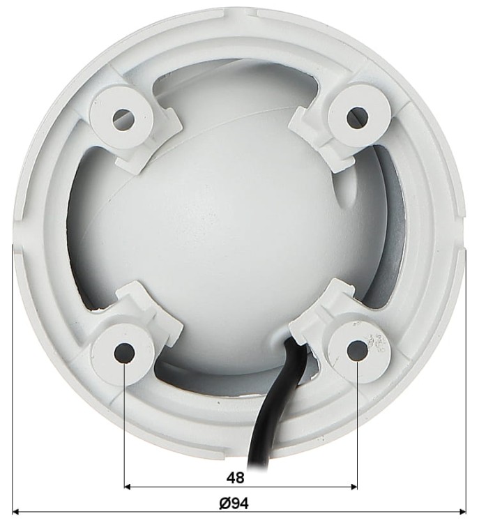 KAMERA WANDALOODPORNA AHD, HD-CVI, HD-TVI, PAL HAC-HDW1800M-0280B - 8.3Mpx 2.8mm DAHUA-1333014