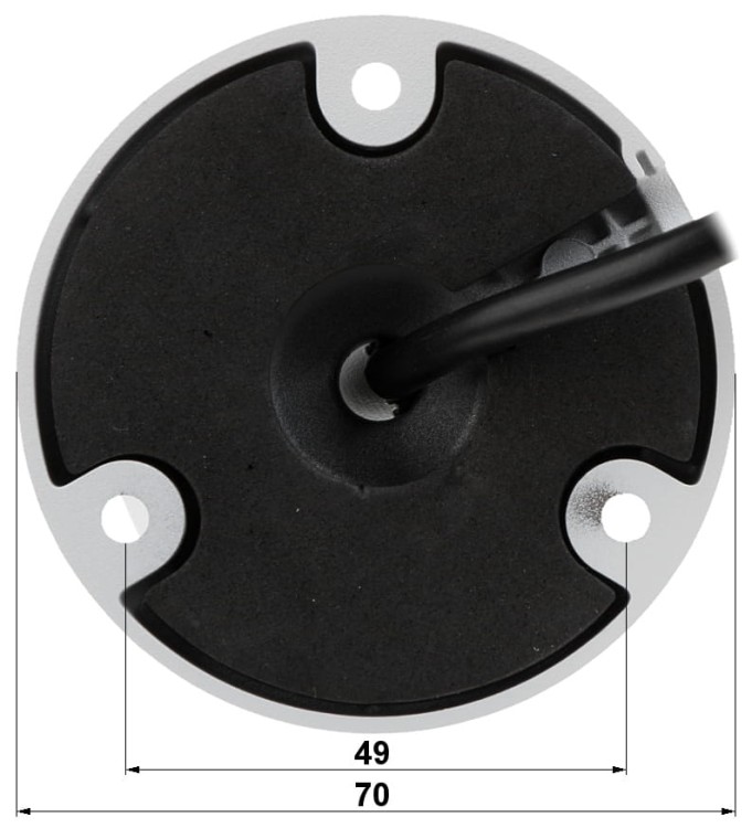 KAMERA AHD, HD-CVI, HD-TVI, PAL HAC-HFW1800T-A-0280B - 8.3Mpx 2.8mm DAHUA-1332966