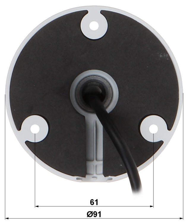 KAMERA AHD, HD-CVI, HD-TVI, PAL HAC-HFW2241TU-A-0360B-S2-DIP - 1080p 3.6mm DAHUA-1320821