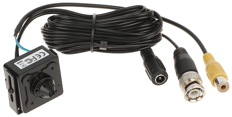 KAMERA AHD, HD-CVI, HD-TVI, PAL HAC-HUM3201B-P-0280B-S2 PINHOLE - 1080p 2.8mm DAHUA-1517485