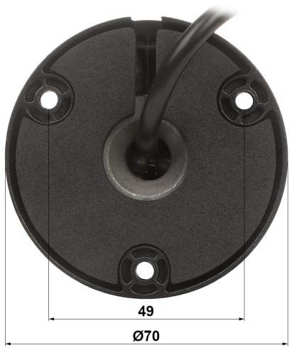 KAMERA IP IPC-HFW2249S-S-IL-0280B-BLACK WizSense - 1080p 2.8mm DAHUA-1517678