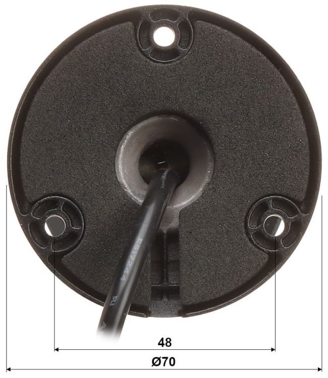 KAMERA IP IPC-HFW2449S-S-IL-0280B-BLACK WizSense - 4Mpx 2.8mm DAHUA-1518724