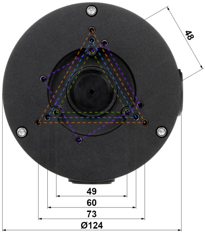 UCHWYT KAMERY PFA130-E-BLACK DAHUA-1341339