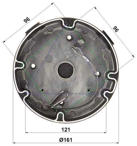 UCHWYT KAMERY PFA138-BLACK DAHUA-1336336