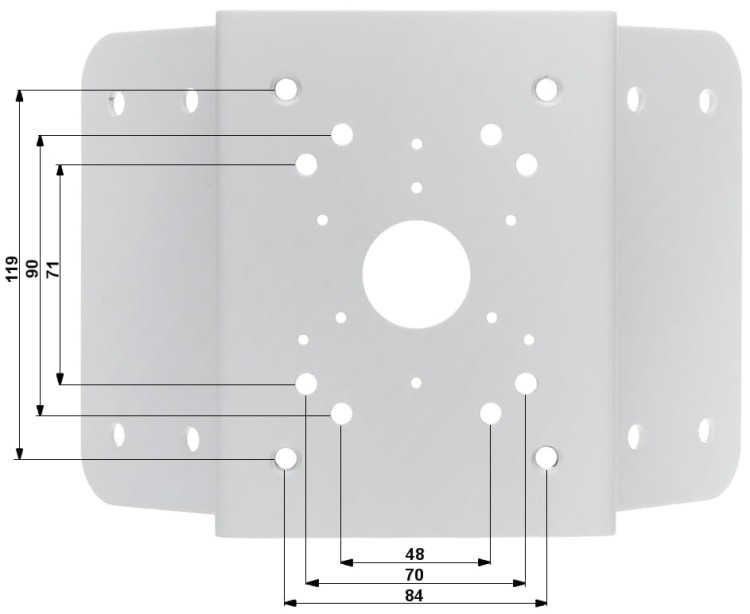 UCHWYT NAROŻNIKOWY KAMERY PFA151 DAHUA-1349627