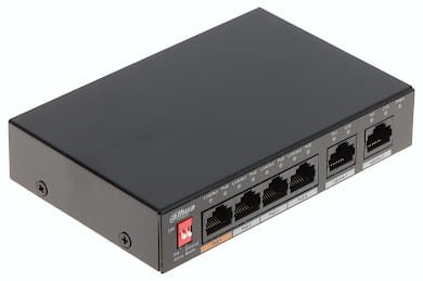 SWITCH POE PFS3006-4ET-60-V2 4-PORTOWY DAHUA-1327668