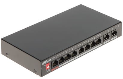 SWITCH POE PFS3010-8ET-96-V2 8-PORTOWY DAHUA-1327404
