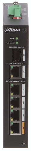 SWITCH PRZEMYSŁOWY POE PFS3106-4ET-60-V2 4-PORTOWY SFP DAHUA-1327669