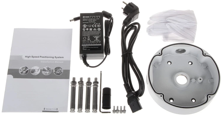 KAMERA IP SZYBKOOBROTOWA ZEWNĘTRZNA PTZ1A225-HNR-XA - 1080p 4.8... 120mm DAHUA-1328466