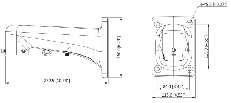 KAMERA IP SZYBKOOBROTOWA ZEWNĘTRZNA SD8A440-HNF-PA - 4Mpx, 5.6... 223mm DAHUA-1323957