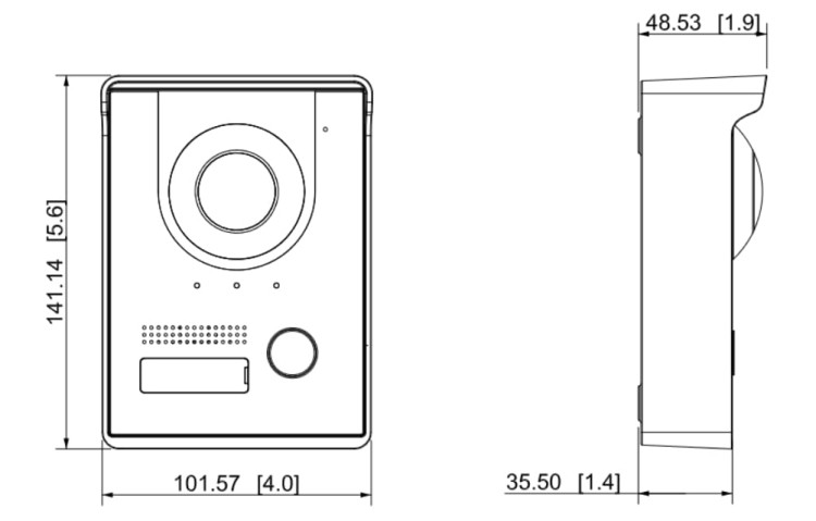OBUDOWA NATYNKOWA VTM05R DAHUA-1326314