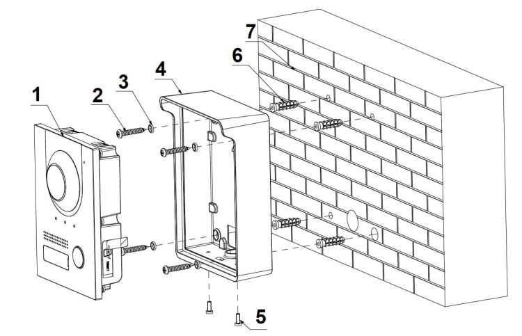OBUDOWA NATYNKOWA VTM05R DAHUA-1326315